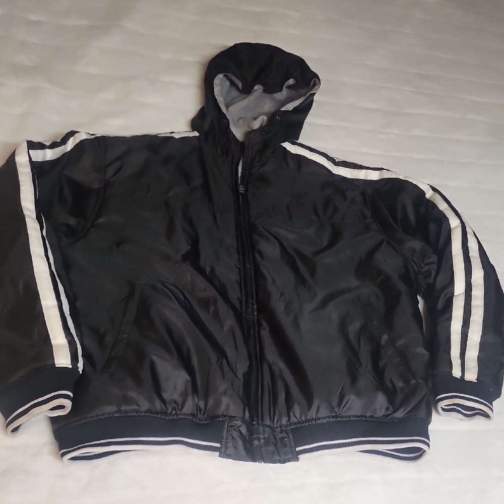 Wilson Men's Black Hooded Jacket